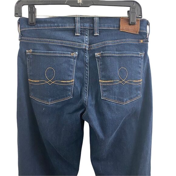 Lucky Brand Sofia Skinny Dark Denim Jeans Sz 2 - Picture 4 of 10